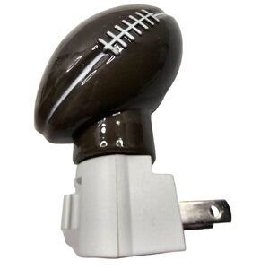 Football-Shaped Manual Night Light for Plug In Wall Outlet